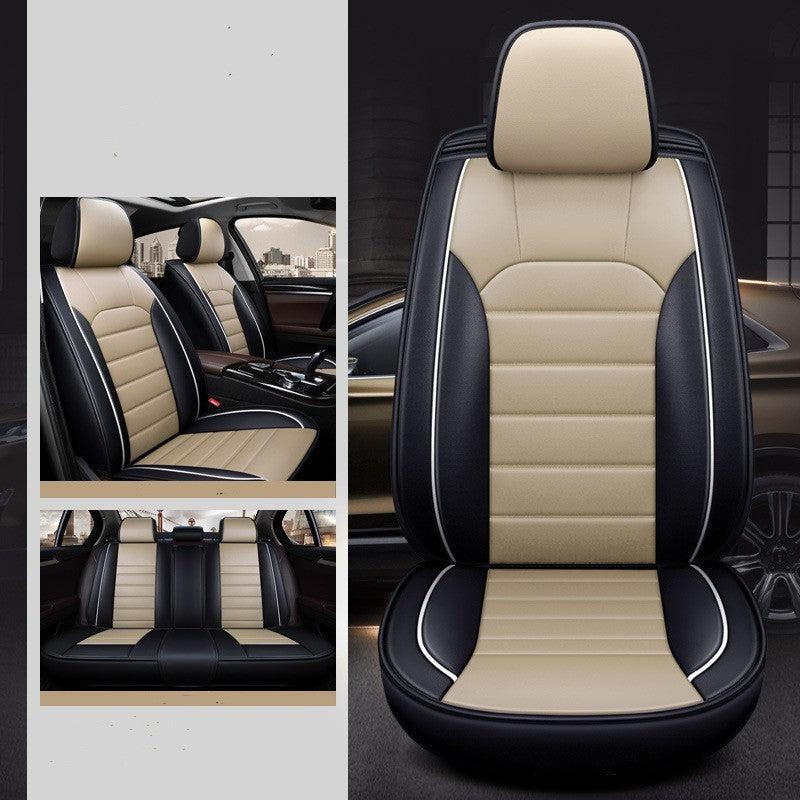 Universal All-Season Leather Seat Cushion