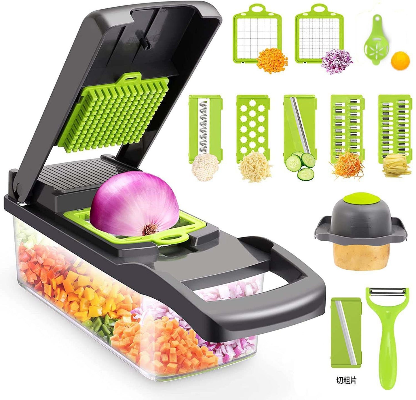 Household Kitchen Vegetable Silk Cutter