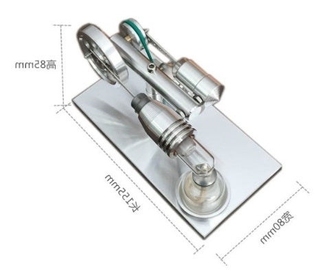 Mini Stirling Engine Low Temperature Toy Generator