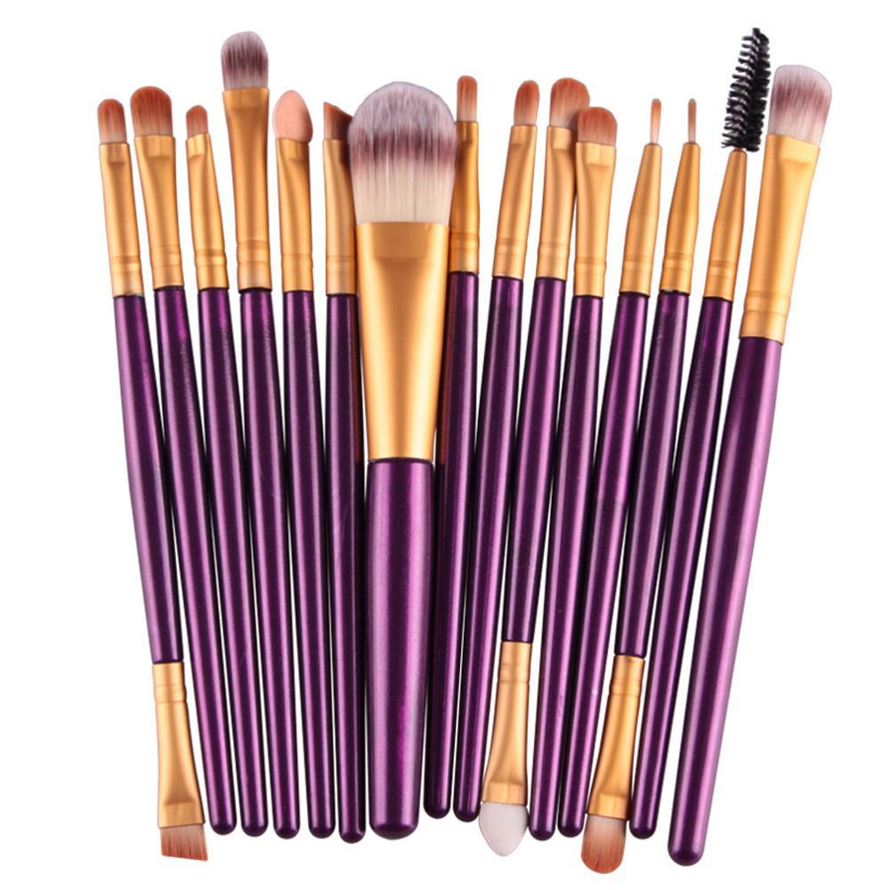 MAANGE 18-Piece Makeup Brush Set with Fan Brush – eBay Hot Seller