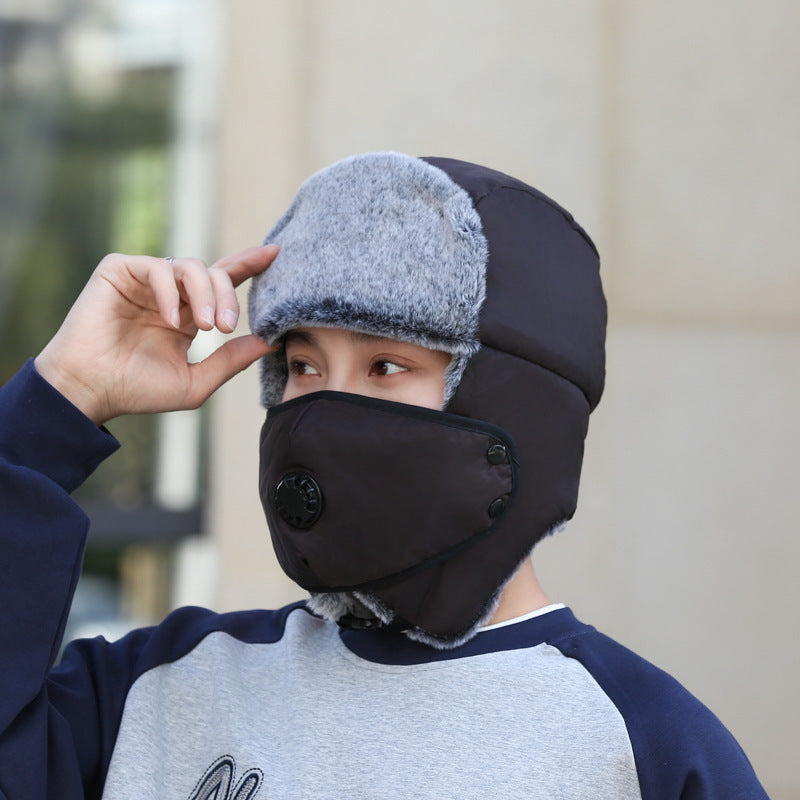 Men's Windproof Earflap Ushanka Outdoor Hat