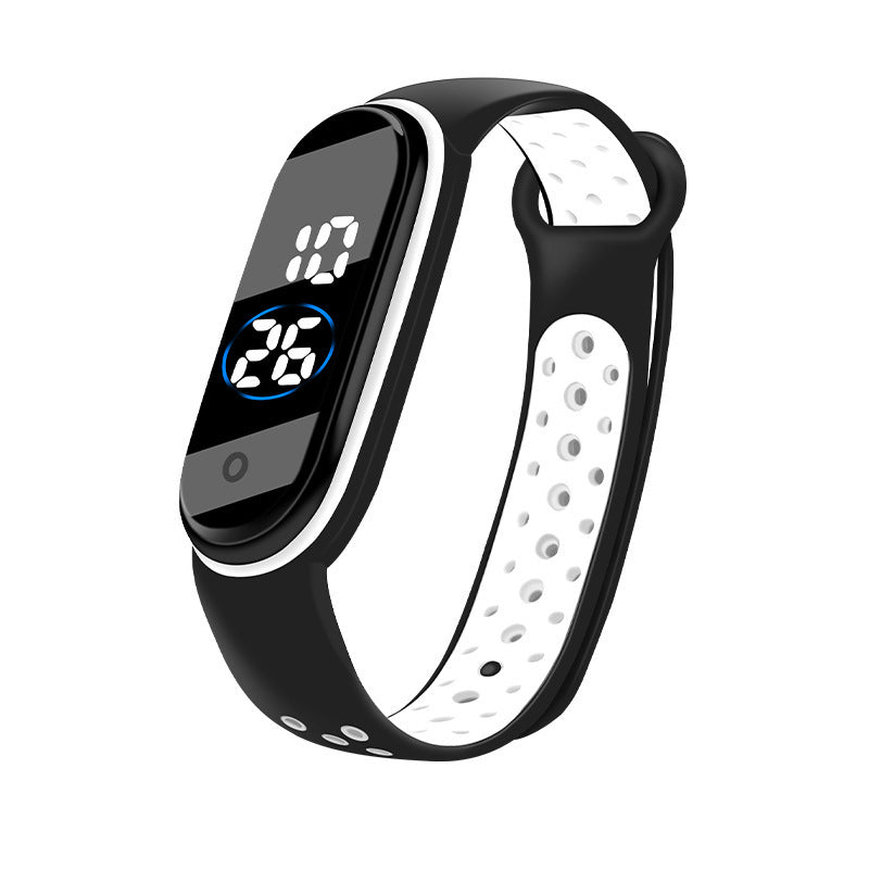 Youth Sports LED Student Watch Waterproof