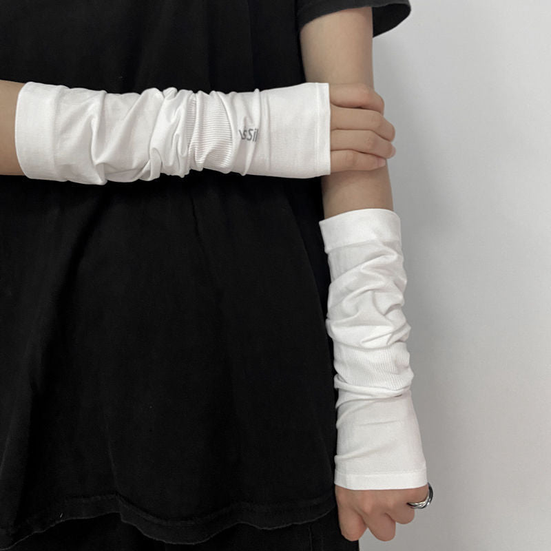 Women's Punk Half Finger Sun Sleeve
