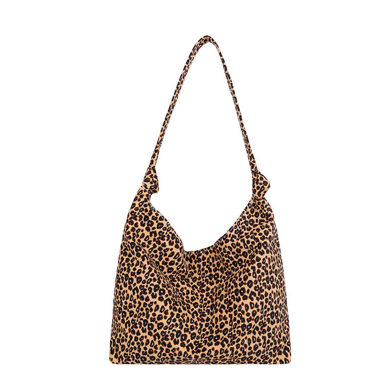 Leopard Print Shoulder Bag