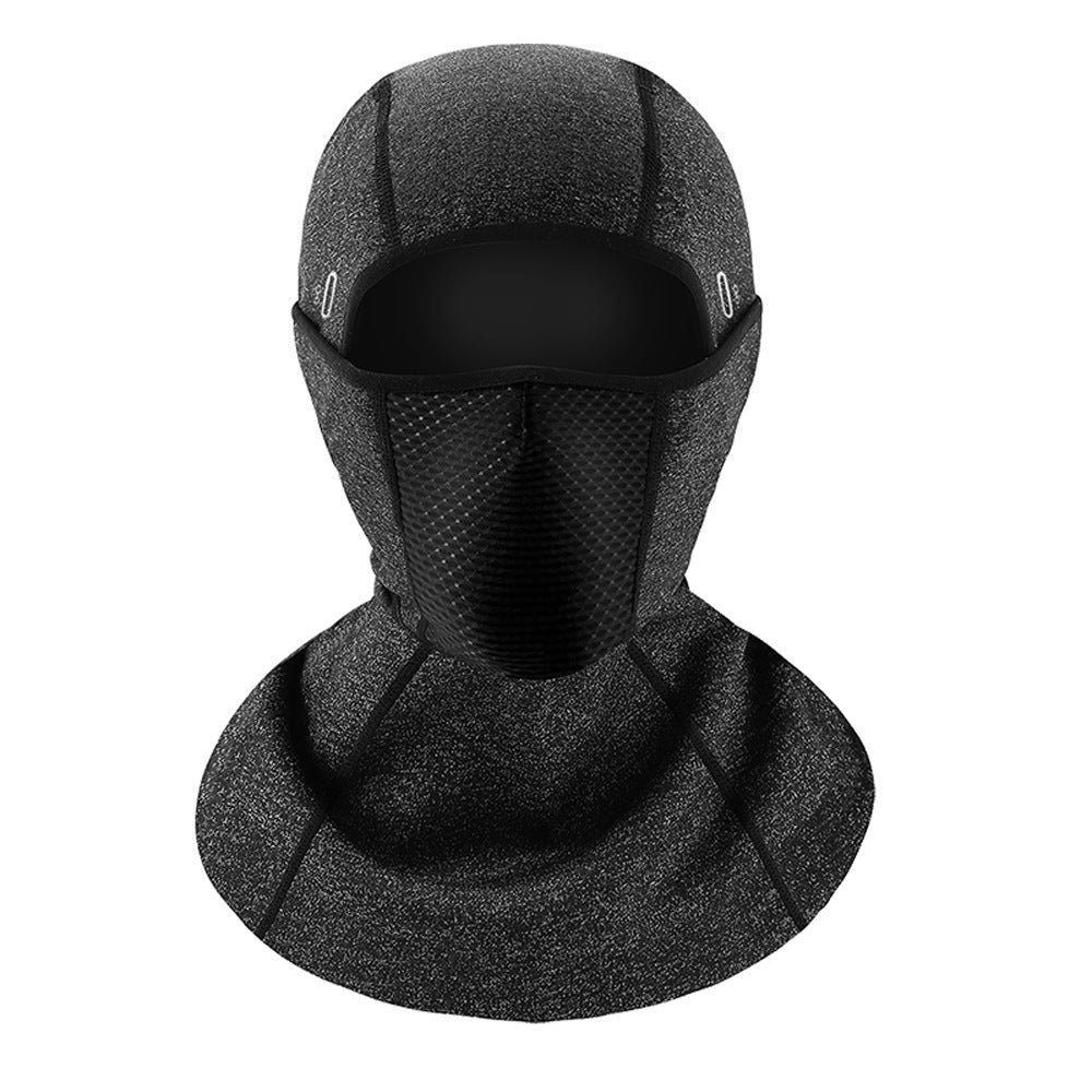Outdoor Cycling Fleece-lined Windproof Helmet Cap