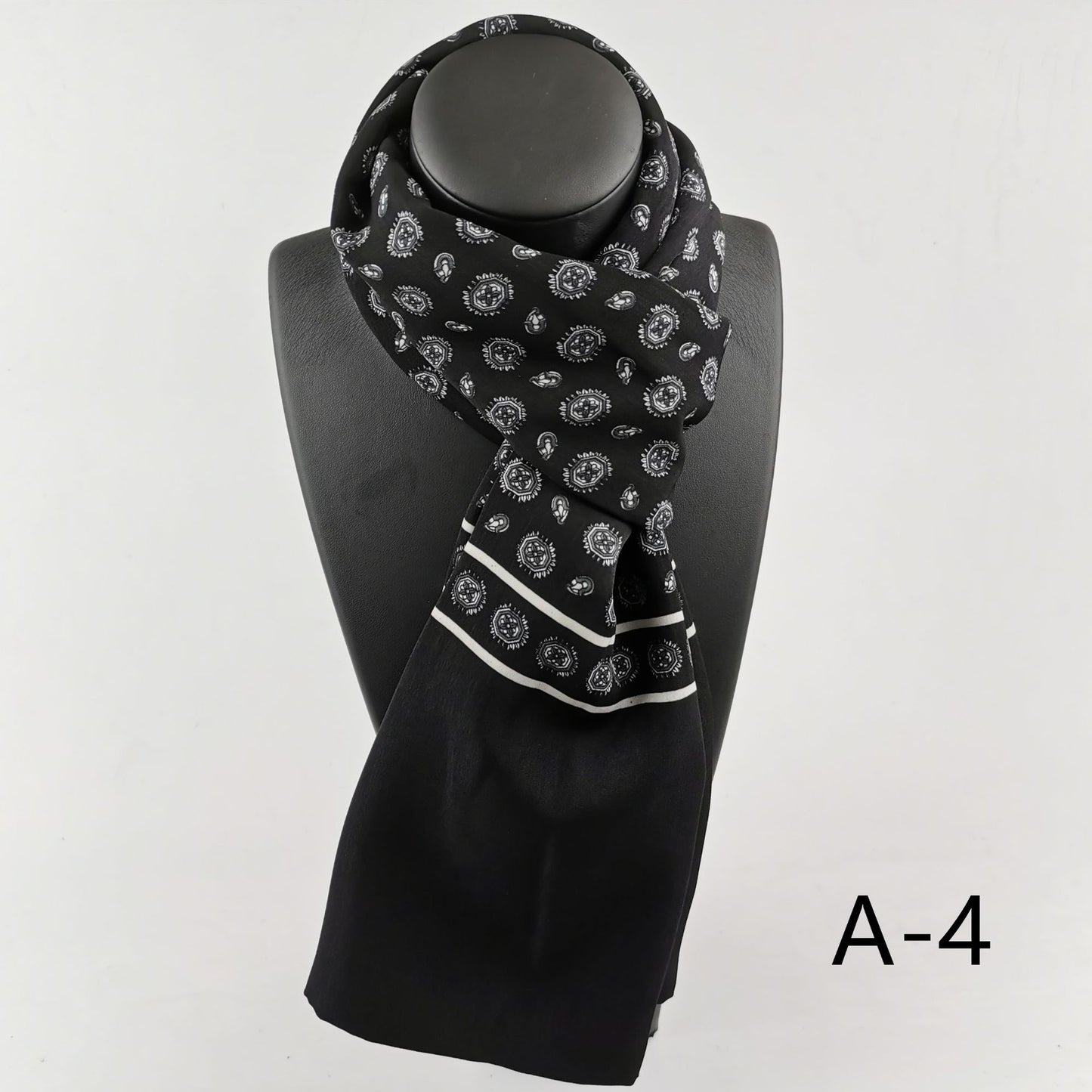 Men's Double Layer Cashmere Washed Warm Scarf