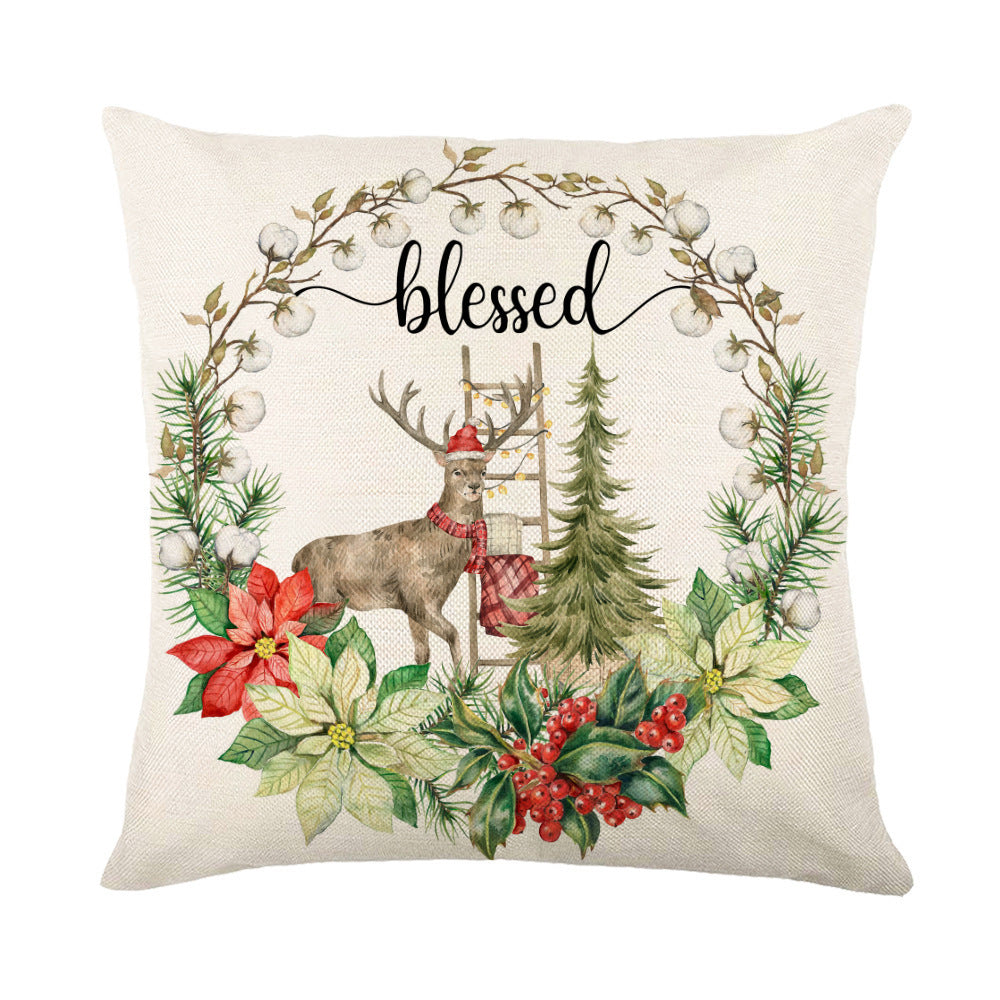 Christmas Snowflake Pillow Covers