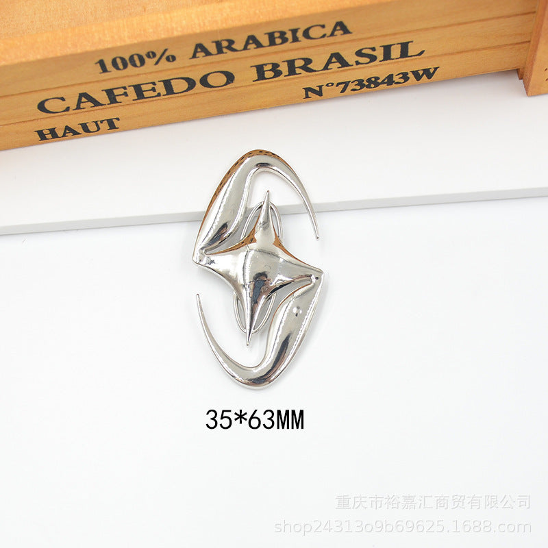 Ins Style Metal Simplicity Brooch