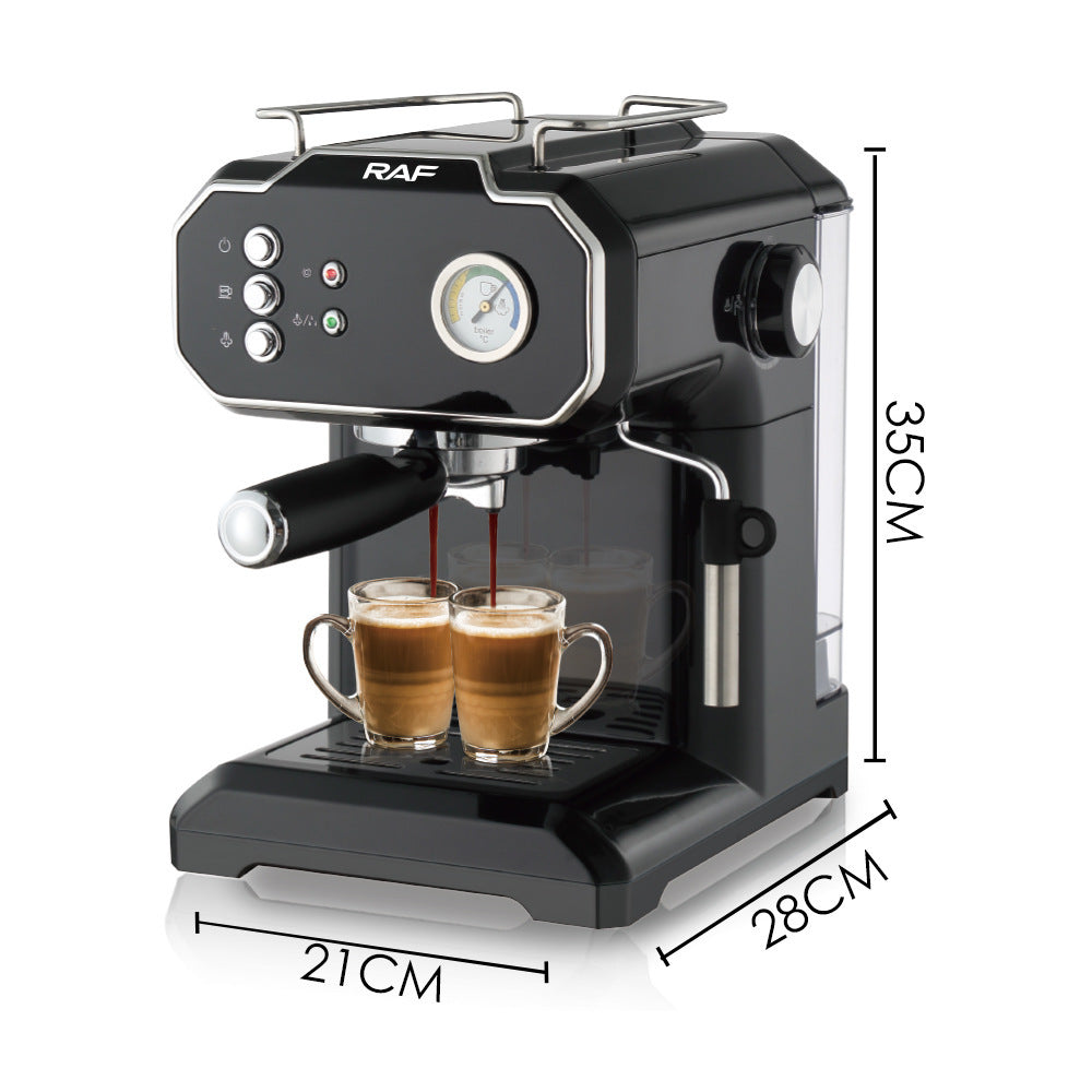 Semi Automatic Steam Milk Coffee Machine