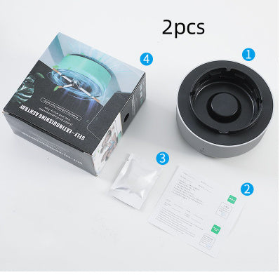 Portable Smoke Purifier Ashtray for Cars