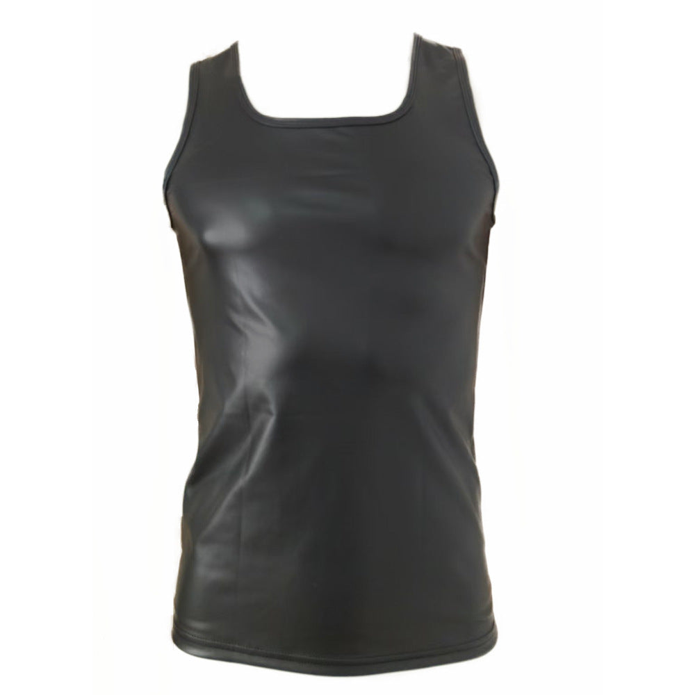 U-neck Tight Slimming Off-the-shoulder Vest