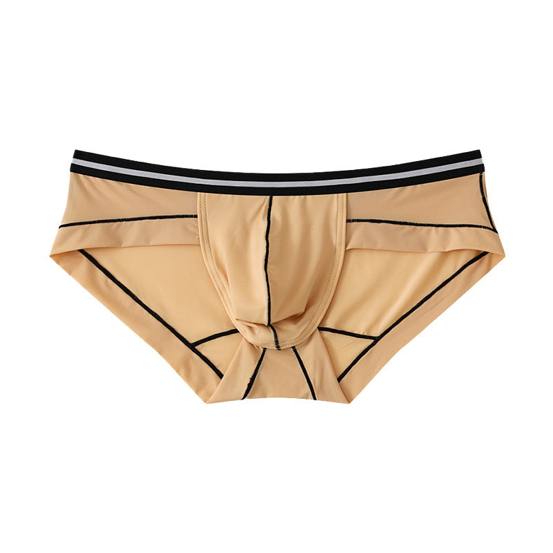 Ice Silk Men's Triangle Underwear
