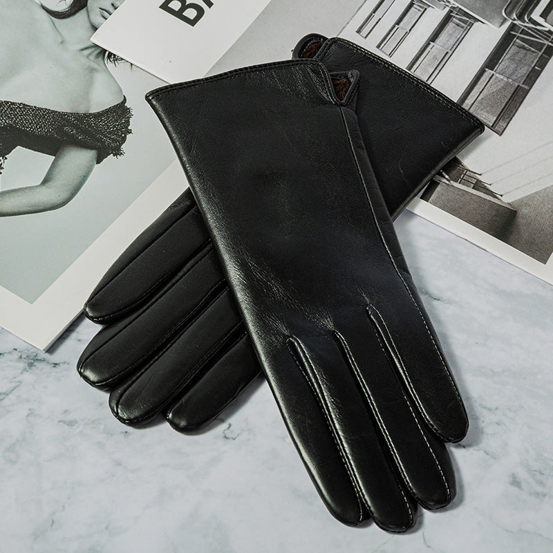 Plush Lined Touch Screen Gloves