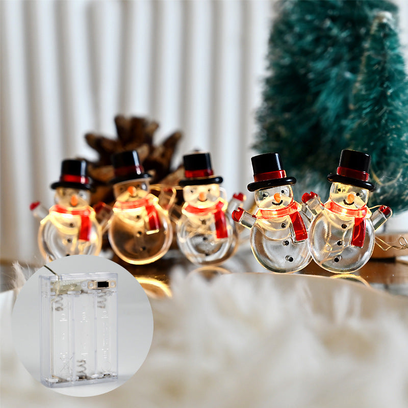 Christmas Snowman Decorative String Lights