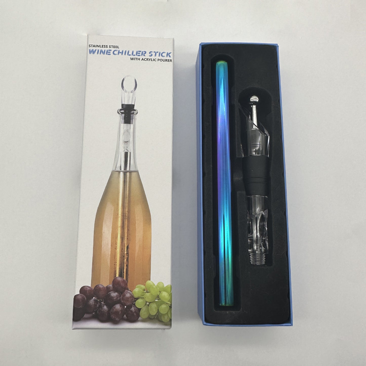 Stainless Steel Wine Bottle Cooler Chilling Stick