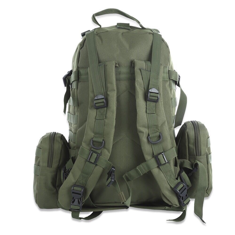 50L Molle Tactical Military Backpack – Waterproof for Camping, Hiking, & Travel