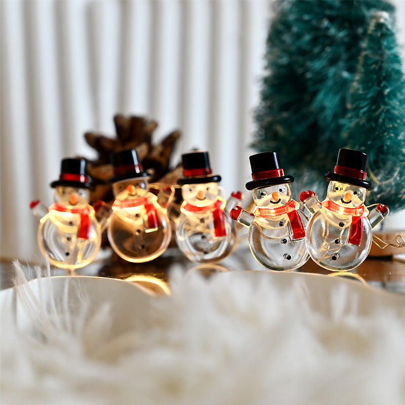 Christmas Snowman Decorative String Lights