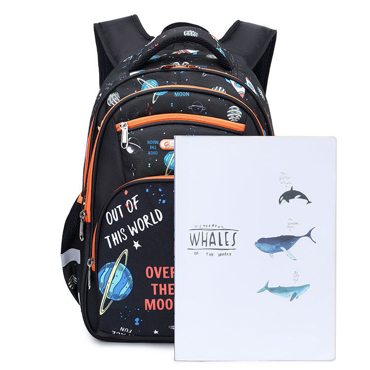 Primary School Boys Large Capacity Backpack
