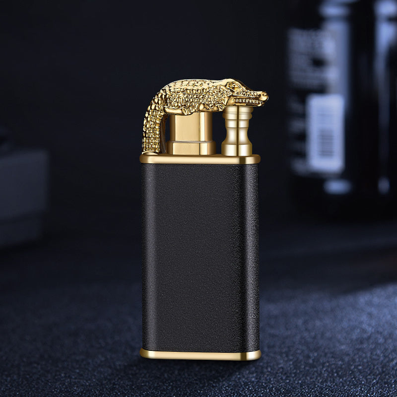 Blue Flame Double Fire Metal Lighter