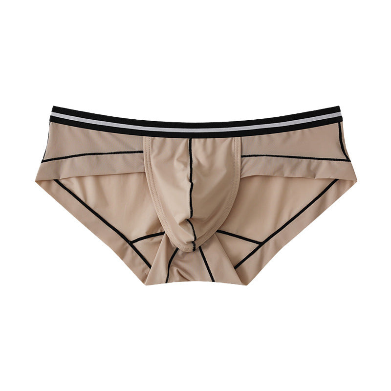 Ice Silk Men's Triangle Underwear