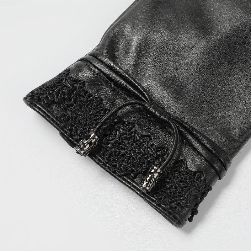 Women's Fleece-Lined Cycling Gloves
