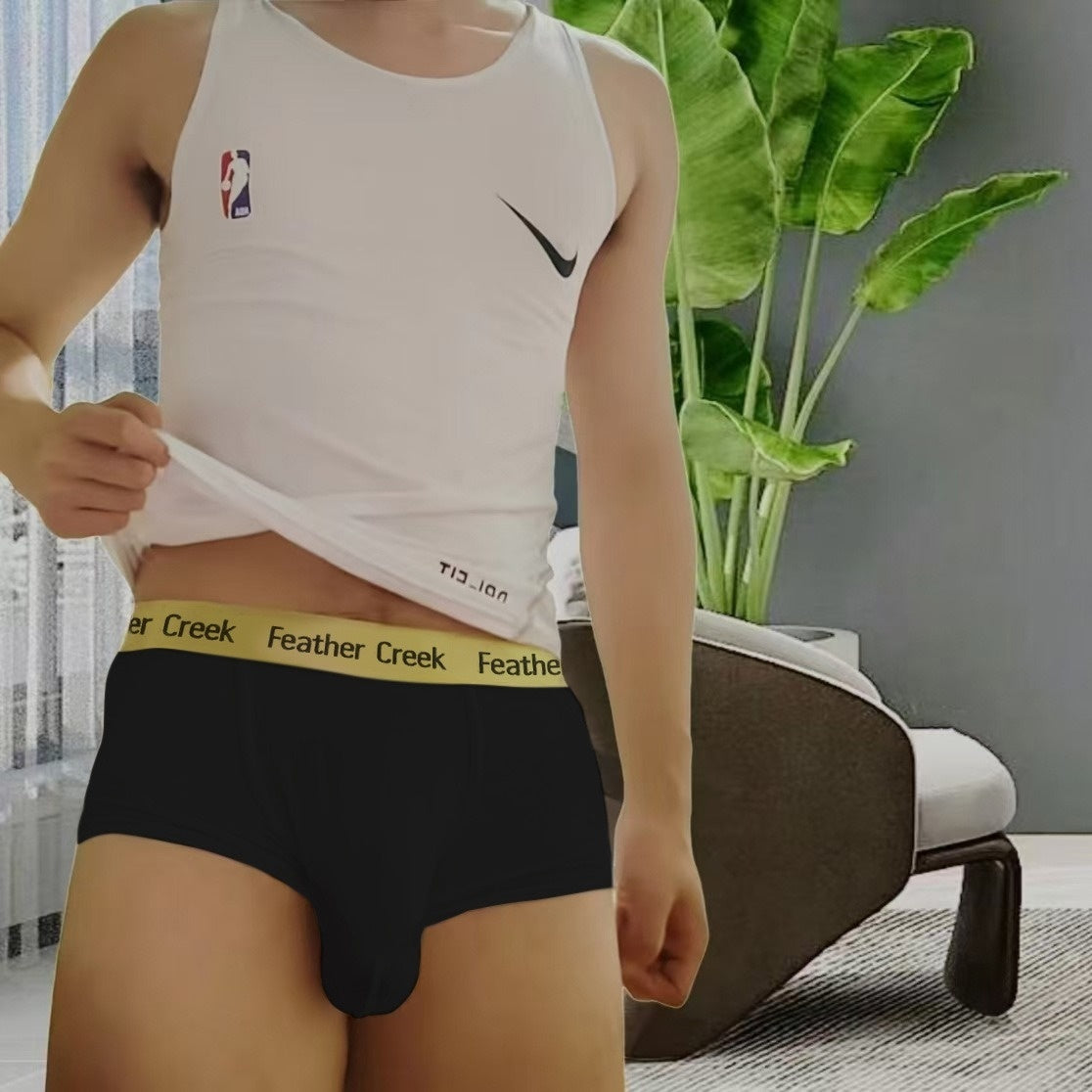 Men's U-shaped Breathable Underwear Boxers