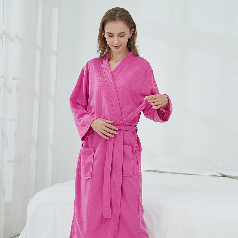 Couple Robes Sleepwear Loungewear Bathrobe
