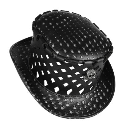 Halloween PU Leather Plague Doctor COSPLAY Hat