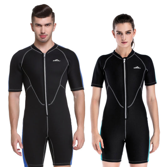 Neoprene Short Sleeve Diving Wetsuit