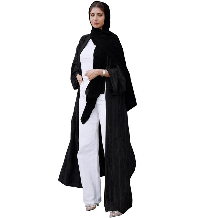 Women's Ethnic Style Retro Cardigan Top Fashionable Knitted Coat