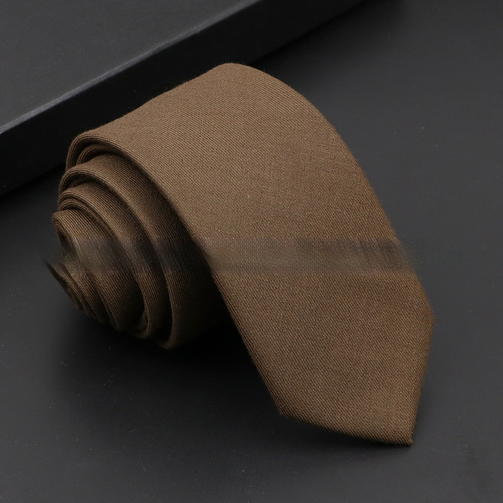 Woolen Korean Casual Necktie Accessories