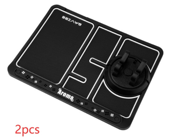 Non-Slip Car Phone Pad with Parking Number Card