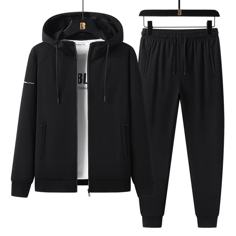 Spring And Autumn Men's Sports And Leisure Suit