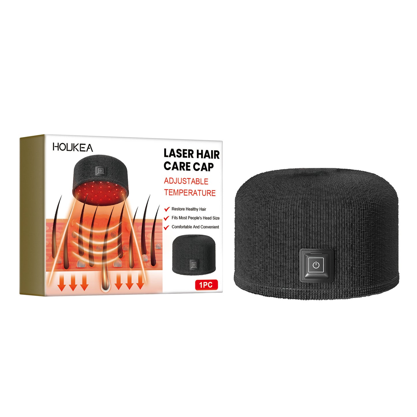 Houkea Toupee Hair Repair Heating Cap