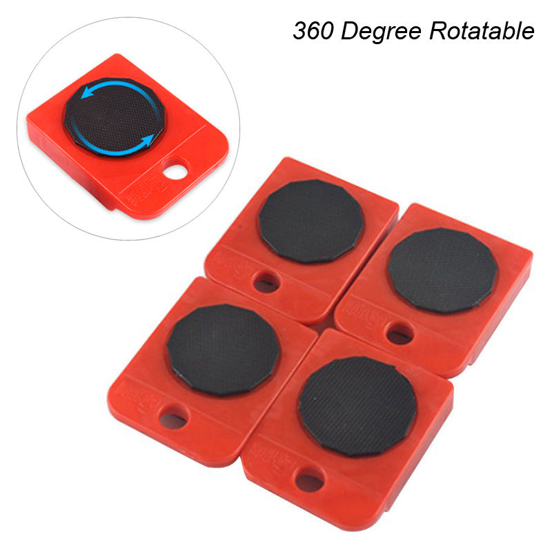 Furniture Moving Wheels Set – Labor-Saving Household Shifter Tool