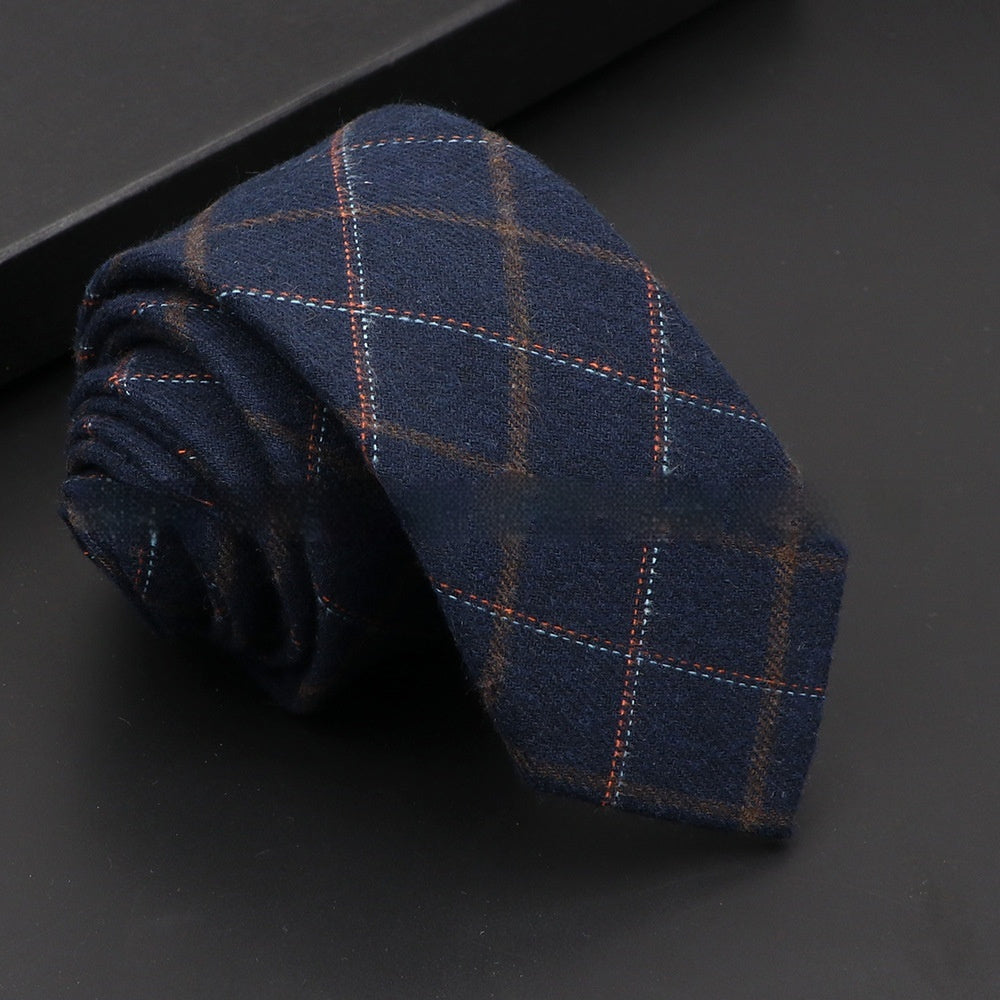 Woolen Korean Casual Necktie Accessories