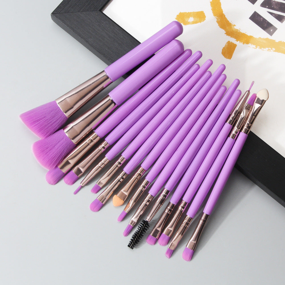 MAANGE 18-Piece Makeup Brush Set with Fan Brush – eBay Hot Seller