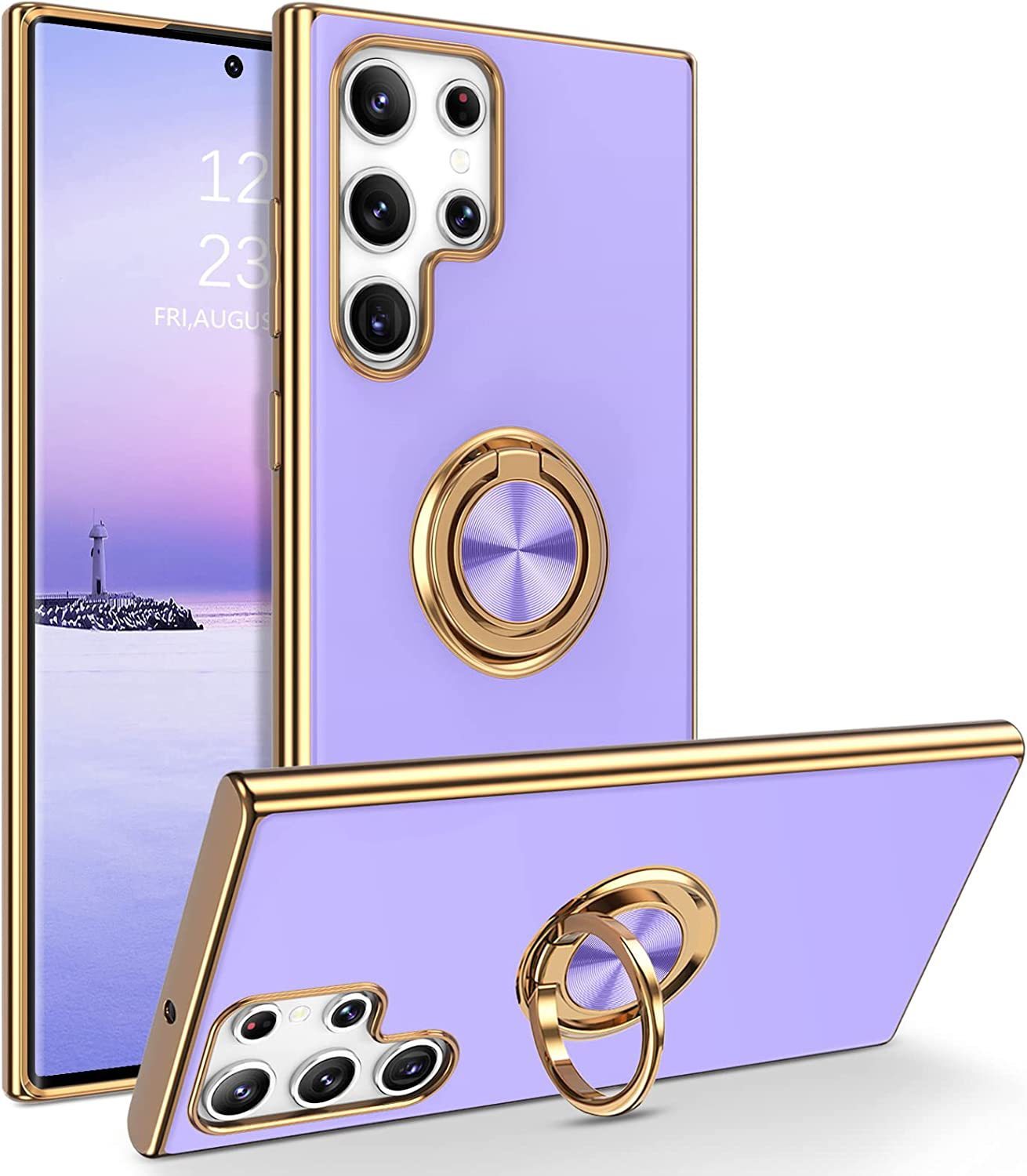 M54 Phone Case 6D Ring Silicone Sleeve