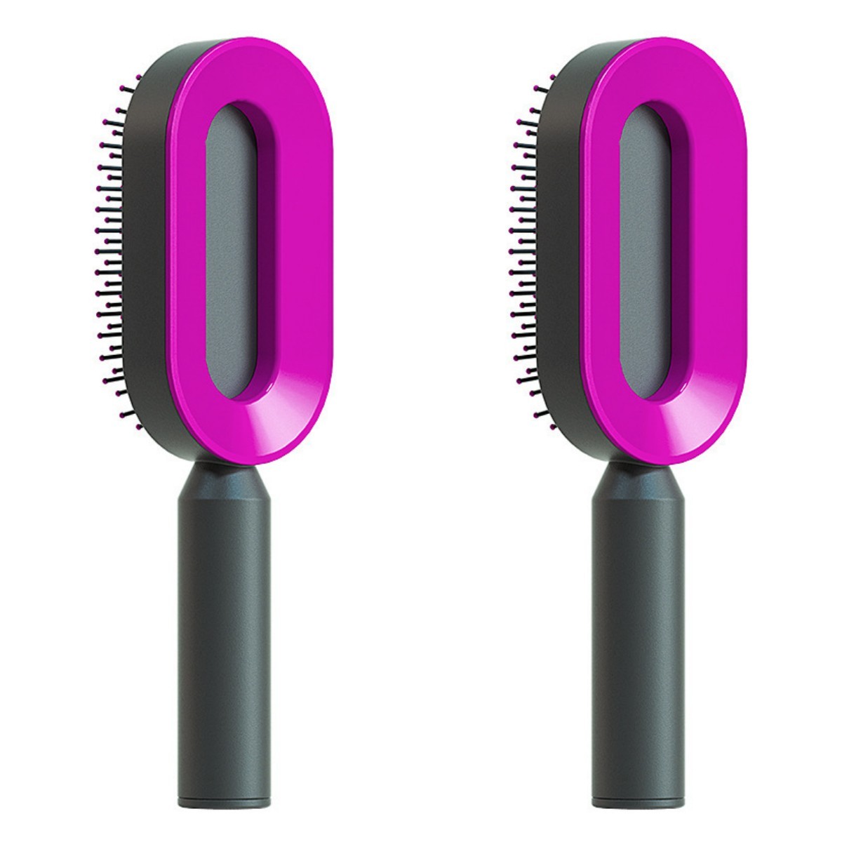 Self Cleaning Hair Brush One-key Airbag Massage