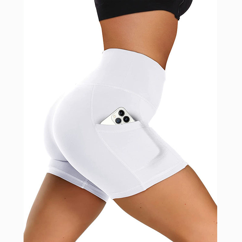 Slim Fit Running Sports Stretch Shorts
