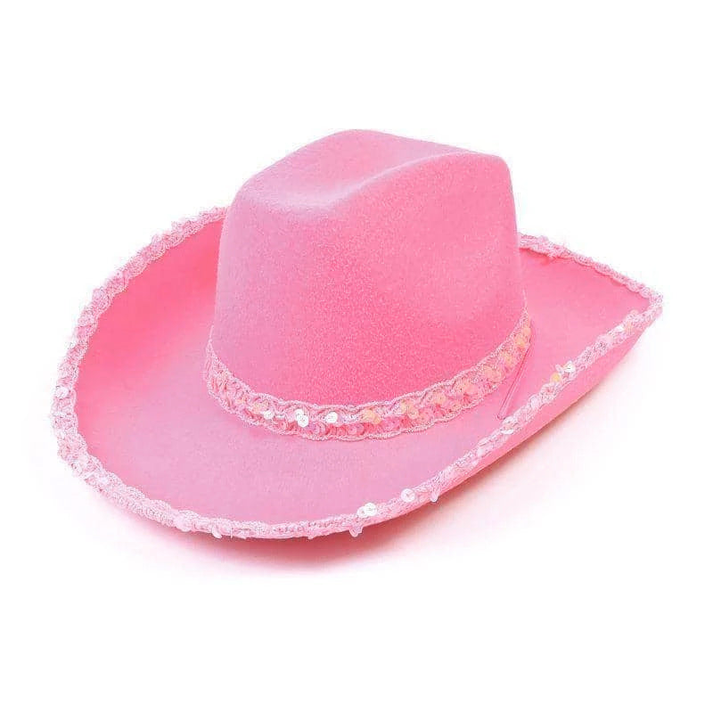 Amazon White Silver Edge West Cowboy Hat