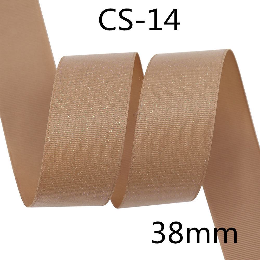 Glitter Silk Ribbon for Gift Wrapping