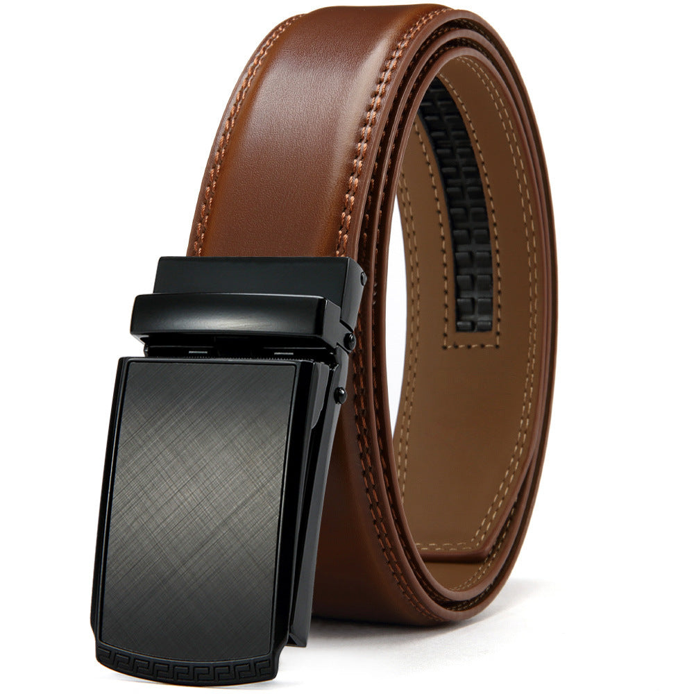 Double-sided Genuine Leather Business Belt