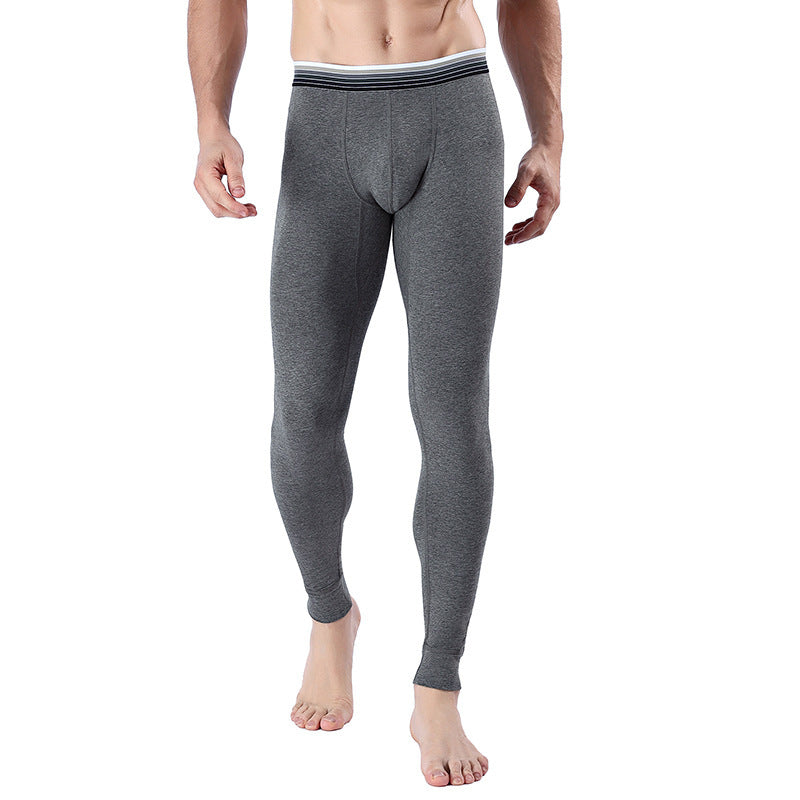 Men's Cropped Cotton Warm Long Johns