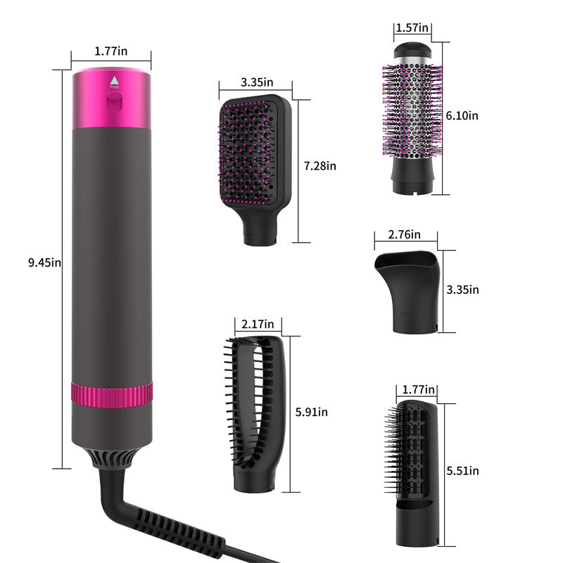 5 In 1 Hair Dryer Brush Styling Tool
