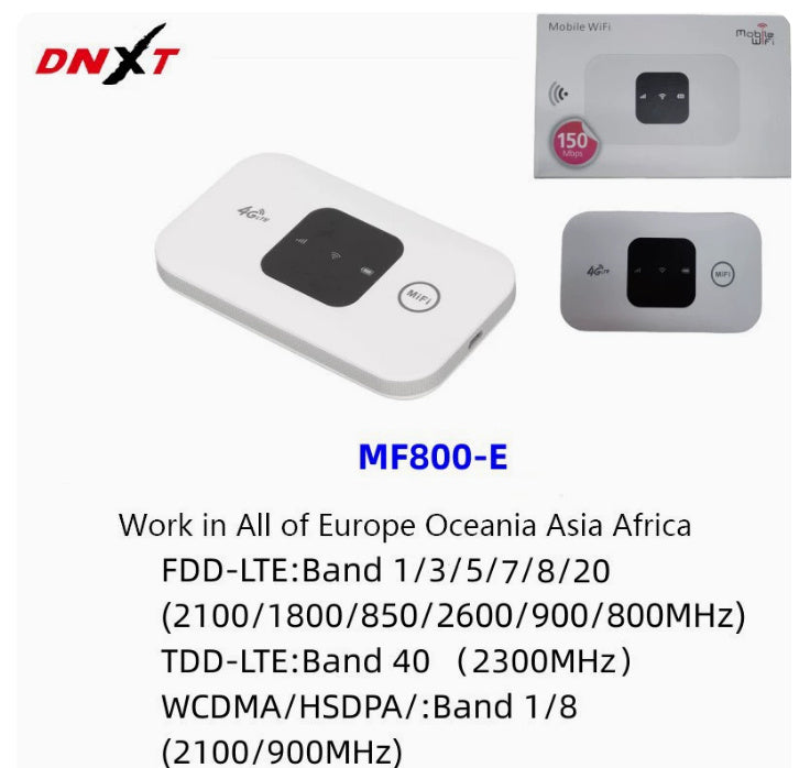 H808 Portable 4G WiFi Network Router All-Netcom