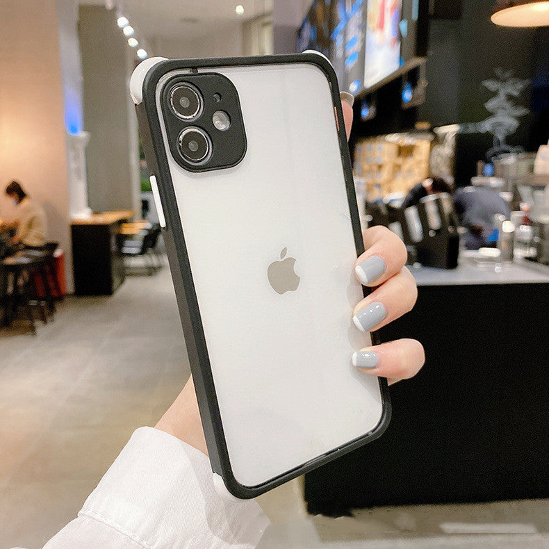 Fashion Mobile Phone Case Contrast Color Drop Resistance