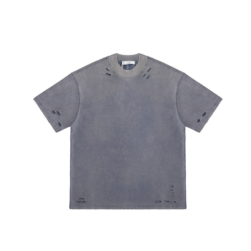 Destroyed Retro Washed Distressed Men's Tee