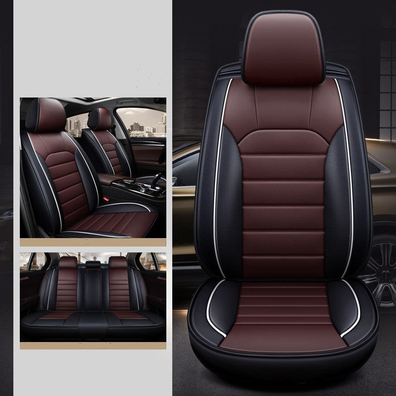 Universal All-Season Leather Seat Cushion