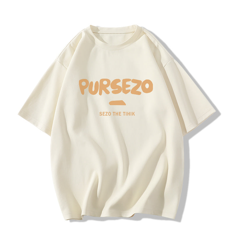 Women's Niche Cream Cotton Shoulder Short Sleeve